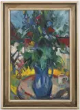 Cyril Chramosta, Summer Bouquet, 1950s, oil on canvas