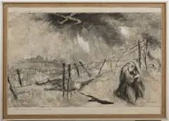 Bohumír Číla, Design for the Decoration of the Museum in Auschwitz, 1960, mixed media, cardboard