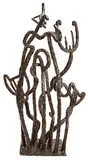 Marie Zoe Greene-Mercier, Orpheus Eurydice, c. 1961, Patinated bronze
