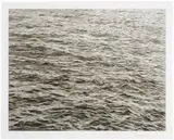 Vija Celmins, Untitled (Ocean with Cross #1), 2005, Screenprint on paper