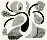 David Hockney, Dancing Flowers, May 1986, 1986, Home made print executed on an office color copy machine on acid free Xerox paper