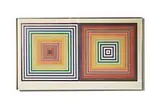 Frank Stella, Double Gray Scramble, 1973, 150-color screenprint on Arches paper