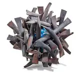 Claire Falkenstein, Large Point as a Set with Glass Center