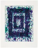 Concert Hall Set I by Sam Francis, 1977, 5-color lithograph on Rives BFK paper, sold Feb 2016