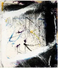 Norman Bluhm, Black Card, 1961, Oil on canvas