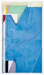 Richard Diebenkorn, High Green, Version II, 1992, Color spit-bite and soap ground aquatint with softground and hardground etching and drypoint on paper