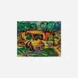 Georges Ascher, Untitled, oil on canvas