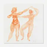 Chaim Gross, Two Dancers