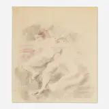 Jules Pascin, Nu couché, 1925, pastel on paper