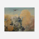 Eric Sloane, Clipper at Good Altitude, oil on canvas board