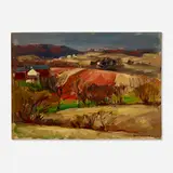 John Fulton Folinsbee, View from Windybush, c. 1935, oil on artist board