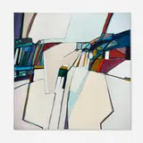 Jimmy C. Lueders, Untitled, 1973-74, oil on canvas