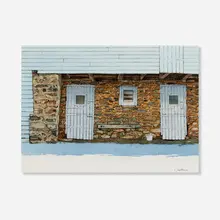 Peter Sculthorpe, The Farm House, watercolor on paper