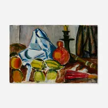 John Graham, Still Life with Lemons, c. 1925, oil on canvas