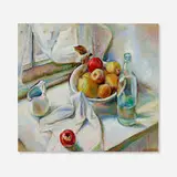 Grace M. Green, Still Life with Apples, 1930, oil on canvas