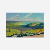 Frank Reed Whiteside, Near the Ocean, oil on canvas