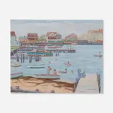 Joseph B. Grossman, Harvey Cedars, oil on canvas
