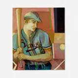Humbert Howard, Eye on the Ball, 1957, oil on canvas