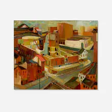 Humbert Howard, Untitled, 1970, oil on canvas