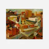 Humbert Howard, Untitled, 1970, oil on canvas