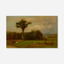 John Francis Murphy, Landscape, oil on canvas
