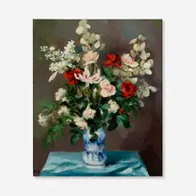 Flower Piece by Marcel Dyf, oil on canvas, sold May 2023