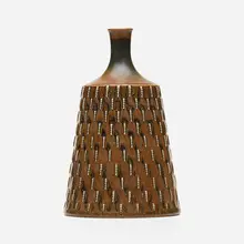 Stig Lindberg, Vase, 1961, glazed stoneware