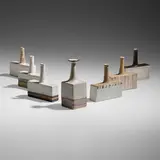 Bruno Gambone, Collection of seven vessels