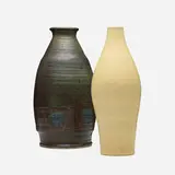 Saxbo, Vases, set of two, c. 1955, glazed stoneware