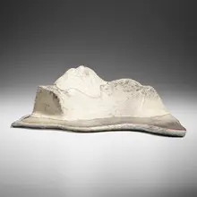 Untitled by Wayne Higby, c. 1980, glazed and raku-fired earthenware, sold Apr 2023