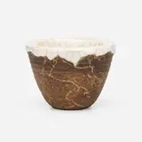 Glen Lukens, Bowl, c. 1940, partially glazed earthenware