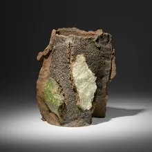 Untitled by John Mason, 1961, glazed stoneware, sold Apr 2023