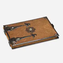 Charles Frederick Eaton, Rare photo album with illuminated drawing