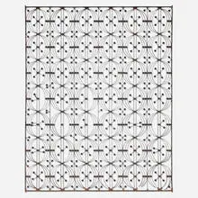 Dankmar Adler and Louis Sullivan, Elevator grille from the Chicago Stock Exchange Building, 1893, wrought iron