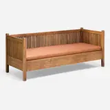 Gustav Stickley, Even-arm spindle settle, model 291