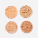 George E. Ohr, Collection of four brothel tokens