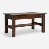 Desk, model 405 by L. & J.G. Stickley from the Onondaga Shops, c. 1906, oak, copper, sold Dec 2024