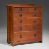 Gustav Stickley, Chest of drawers, model 906