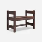 Gustav Stickley, Early window seat, model 178