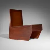 Frank Lloyd Wright, Usonian chair from the Joseph Euchtman House, Baltimore, Maryland