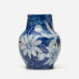 Dedham Pottery, Vase with passionflower