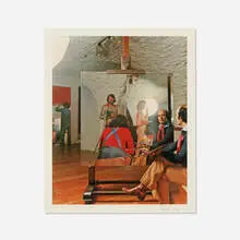 Michelangelo Pistoletto, Untitled, c. 1980, offset lithograph on paper