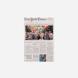 Fred Tomaselli, July 5, 2012 (from the Vera List Anniversary portfolio), 2012, screenprint on archival inkjet print