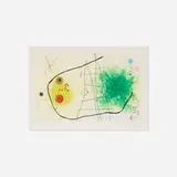 Joan Miró, Partie de Campagne I, 1967, etching with aquatint on Mandeure wove paper