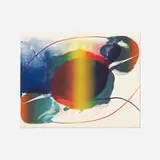 Phenomena Open Light by Paul Jenkins, 1973, lithograph on paper, sold Jun 2017