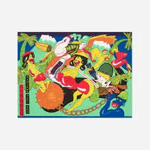 Peter Saul, Amboosh, 1975, lithograph on Arjomari paper