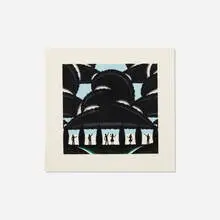 Roger Brown, Little Nimbus, 1979, lithograph on ivory wove paper