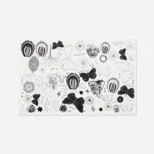 Kiki Smith, Tattoo Print, 1995, tattoo transfer on paper