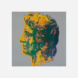 Alexander The Great by Andy Warhol, 1982, screenprint on paper, sold Jun 2017