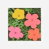 Andy Warhol, Flowers (Castelli Mailer), 1964, offset lithograph on paper